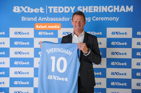 Teddy Sheringham – Đại sứ thương hiệu toàn cầu của 8xbet từ tháng 3 năm 2022